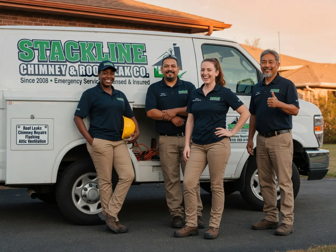 Chimney flashing repair company in Henning, IL